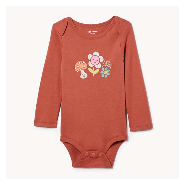 Baby Girls Tops Bodysuits Long Sleeves Onesies Bodysuit Joe Fresh